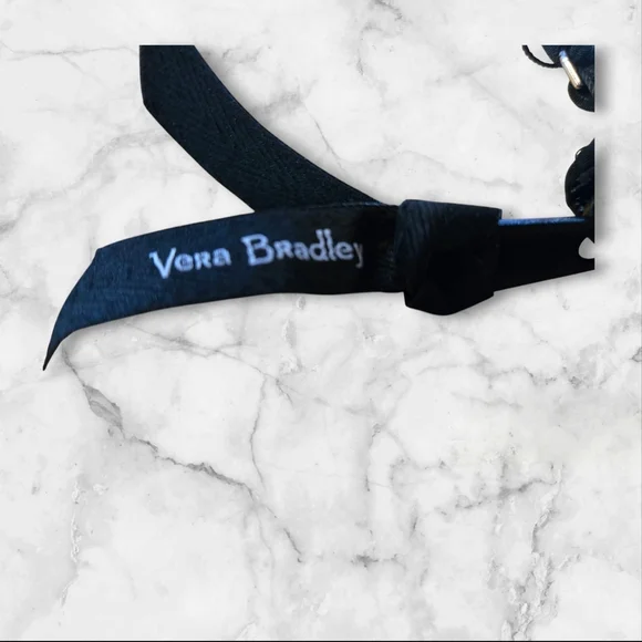 Vera Bradley Black Floral Wristlet - Picture 3 of 4